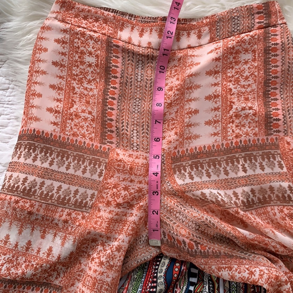 Bcbgeneration Wide Leg Paisley Patchwork Pant - image 8